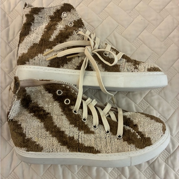 Anthropologie Shoes - Anthropologie Wolf & Willa High-Top Women's Sneakers New